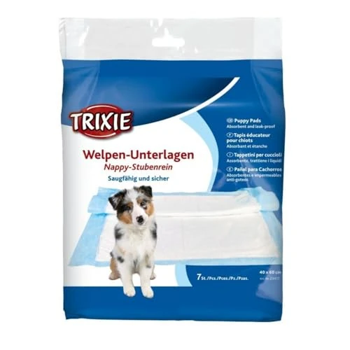 Limited offer: Trixie Nappy Puppy pad, 40 × 60 cm, 7 pcs from 45.00 EUR to 45.00 EUR (save 0%)