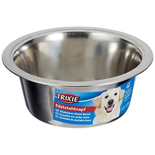 Trixie 6183 Edelstahlnapf, 0,45 l/ø 13 cm, metallisch
