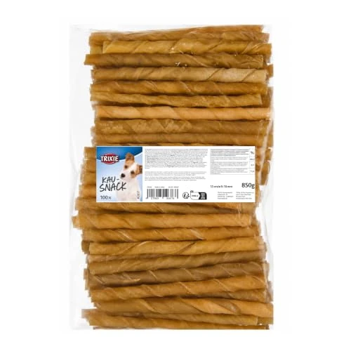 Offre limitée : TRIXIE Friandises pour Chien Rouleaux à mâcher torsadés – ø 9–10 mm, 12 cm de 25.52 € à 23.99 € (6% de remise)