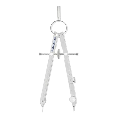 Offerta a tempo: Staedtler Mars comfort 551 01, set compasso di precisione Con elemento cavo/adattatore universale/cassetta portaricambi - 49% da 39.83 € a 20.40 €