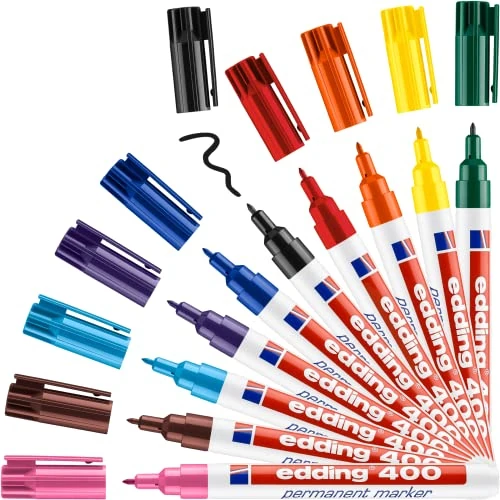 Offerta a tempo: Edding 400 Marcatore Permanente, Multicolore - 0.00% da 28.46 € a 28.46 €