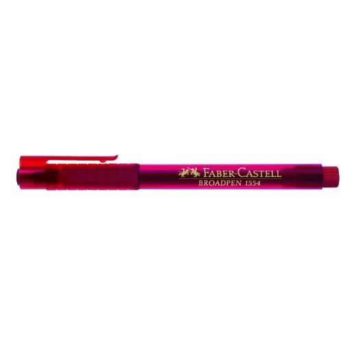 Limited-time offer: Faber-Castell 1554 Fineliner Broad Pen - Red from 4.67 £ to 4.67 £ (save 0.00%)