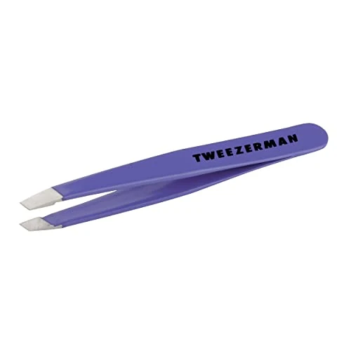 Offerta a tempo: TWEEZERMAN Mini pinzetta obliqua per sopracciglia, Blooming Lilac - 35% da 16.95 € a 11.04 €
