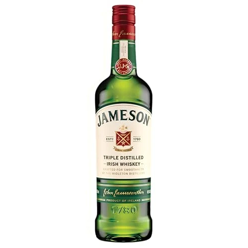 Begrenztes Angebot: Jameson Irish Whiskey, Blended Irish Whiskey aus feinen, dreifach destillierten Pot Still & Grain Whiskeys, Milder & zeitloser Whisky aus Irland, 1 x 0,7 l von 21.94 EUR auf 17.55 EUR (Rabatt 20%)