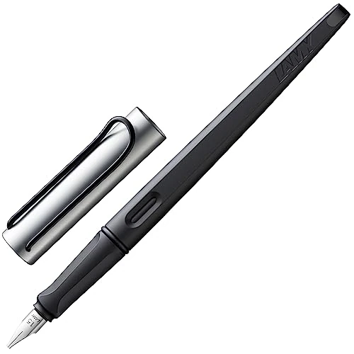 Offerta a tempo: Lamy joy AL - stilografica per calligrafia con impugnatura ergonomica e pennino in acciaio lucido 1,9 mm - cartuccia d'inchiostro T 10 blue - 20% da 24.20 € a 19.47 €
