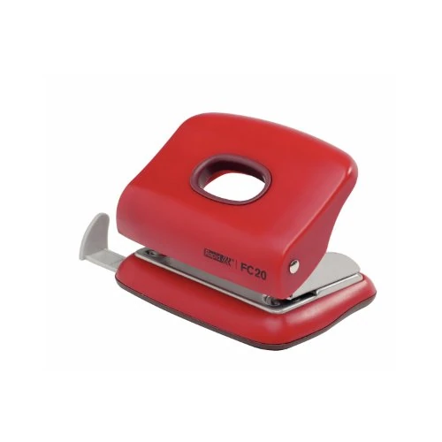 Limited-time offer: Rapid Fashion FC20 2 Hole Punch, Punches up to 20 Sheets, Adjustable Guide Bar, Ergonomic Design, Red, 23256402 from 6.62 £ to 6.62 £ (save 0.00%)