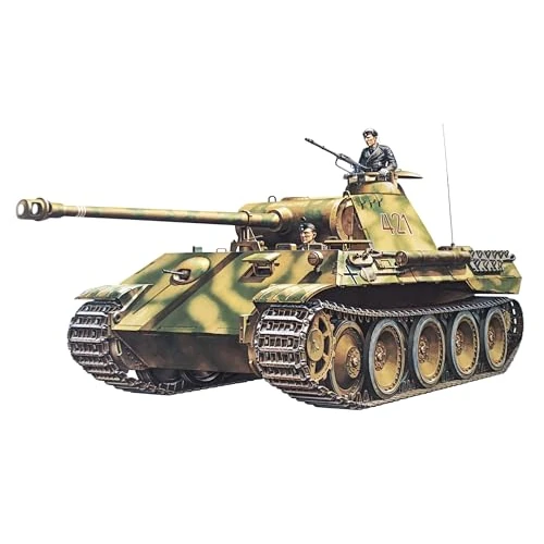 Zeitlich begrenztes Angebot: Tamiya 35065 - 1:35 WWII Deutsche SdKfz.171 Panther A (2), Panzer, Camo, Erdton von 21.99 € auf 21.99 € (0.00% Rabatt)