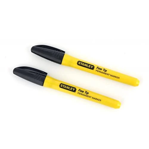 Tijdelijke aanbieding: Stanley Marker fijne punt kaart (2 stuks) 0 – 47 – 316, zwart van 5.59 EUR naar 5.59 EUR (korting 0%)