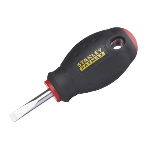 Offre limitée : STANLEY 0-65-400 Tournevis Électricien 5,5 X 30 Mm Gamme FATMAX - Fabriqués En France - Lame En Acier - Sablage De L'Empreinte - Poignée Soft Grip - Liaison Quasi Incassable - Anticorrosion de 5.10 € à 5.10 € (0.00% de remise)
