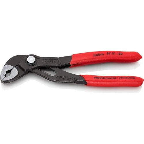 Zeitlich begrenztes Angebot: KNIPEX 87 01 150 Rohr- / Wasserpumpenzange von 21.19 € auf 21.19 € (0.00% Rabatt)