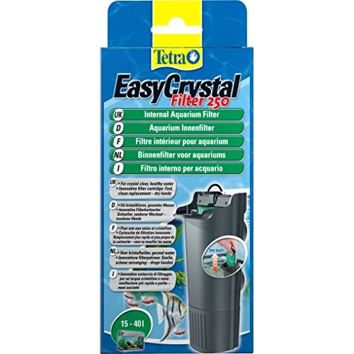 Offre limitée : Tetra EasyCrystal 250 Filtre Intérieur Aquarium 15-40 L de 15.59 € à 23.99 € (-53.88% de remise)