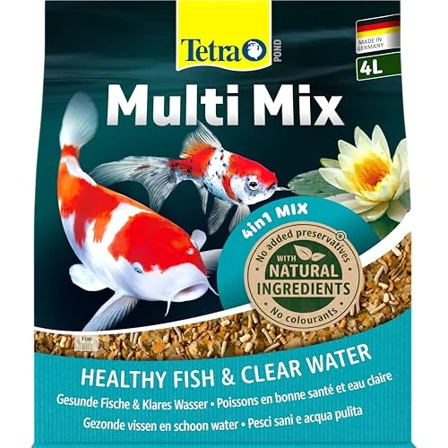 Limited offer: Tetra Multi Mix Pond Fish Food Variety 760g - biologically balanced for mixed fish stock from 16.19 EUR to 16.19 EUR (save 0%)