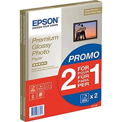 Offre limitée : Papier photo A4 brillant Epson Premium 255 g/m2, 30 feuilles de 18.99 € à 14.07 € (26% de remise)