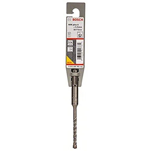 Zeitlich begrenztes Angebot: Bosch Professional Hammerbohrer SDS-plus-5 (Ø 5,5 mm), 5,5 mm x 115 mm von 3.23 € auf 3.23 € (0.00% Rabatt)
