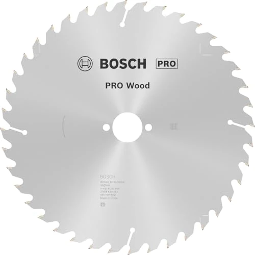 Limited-time offer: Bosch 1x PRO Wood Circular Saw Blade for Corded Table Saws (for Softwood, Hardwood, Ø mm, Professional Accessory Table Circular Saw) from 24.95 GBP to 24.95 GBP (save 0%)