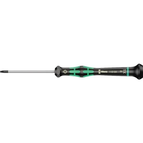 Offerta a tempo: Wera, 2067 Giravite TORX HF con ritegno vite per l'elettronica, TX 8 x 60 mm - 9% da 12.75 € a 11.58 €