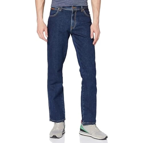 Offerta a tempo: Wrangler Texas, Jeans Uomo, Darkstone Blue, 36W / 34L - 54% da 79.95 € a 36.68 €