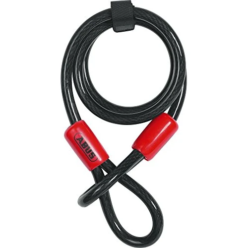 Offerta a tempo: ABUS Cavo Cobra 12 loop - cavo d'acciaio rivestito in plastica - sicurezza per accessori di biciclette e moto - lunghezza 1,2 metri, spessore 12 mm - 0.00% da 27.46 € a 27.46 €