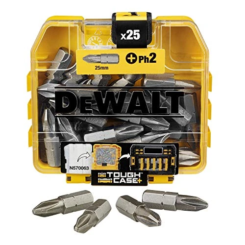Limited offer: DeWalt DT7909QZ 25mm Flip PHillips No.2 Bits Screwdriver Bits (Box of 25) from 7.10 EUR to 7.10 EUR (save 0%)