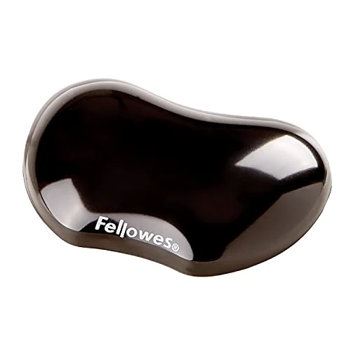 Limited-time offer: Fellowes Wrist Rest - Crystals Gel Wrist Rest with Non Slip Rubber Base - Ergonomic Mouse Mat Wrist Support, Keyboard Wrist Rest for Computer, Laptop, Home Office Use - Black from $28.81 to $28.81 (save 0.00%)