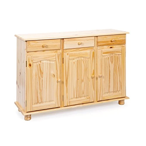 Inter Link Abaco Sideboard, Natural, 130 x 87 x 43 cm