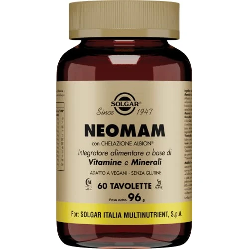 Offerta a tempo: Solgar Neomam 60 tavolette - 70% da 29.80 € a 8.94 €