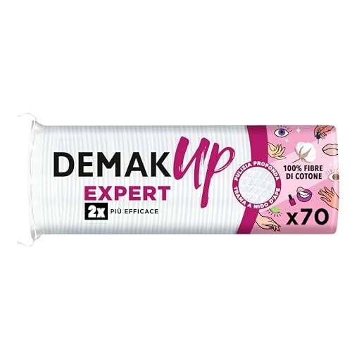 Offerta a tempo: Demak'Up Expert 70 Dischetti Struccanti, 50 g - 47% da 2.09 € a 1.10 €