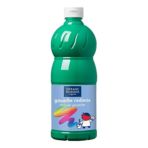 Lefranc Bourgeois 188034 - Guazzo, Verde (Vivo), 1 L, 1 Pezzo