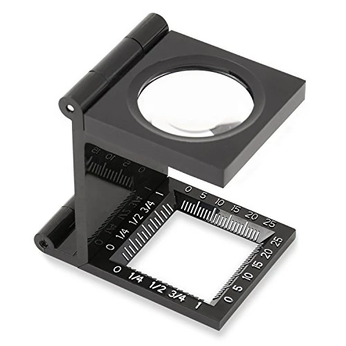 Offre limitée : Carson LinenTest compte-fils compact, grossissement de 5x, équipé d’une échelle de mesure (LT-30) de 11.91 € à 8.95 € (25% de remise)