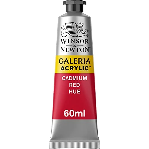Zeitlich begrenztes Angebot: Winsor & Newton 2120095 Galeria Acrylfarbe, hohe Pigmentierung, lichtecht, buttrige Konsistenz, 60 ml Tube - Kadmiumrot von 6.25 € auf 6.25 € (0.00% Rabatt)