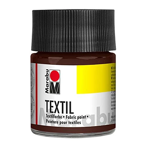 Offerta a tempo: Marabu Textil Jar, Dark Brown, 5 x 5 x 7.7 cm - 38% da 9.39 € a 5.84 €