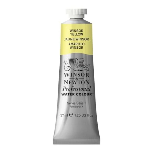 Oferta limitada: Winsor & Newton Acuarela Profesional - Pintura de Acuarela, Alta Luminosidad, Resistente a la Luz, Calidad de Archivo, Tubo de 37 ML, Color Amarillo Winsor de 19.72 EUR a 19.72 EUR (ahorro 0%)