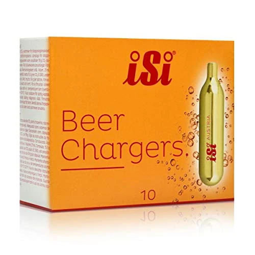 iSi 32504 desechables de cerveza Cápsulas, 10 unidades)