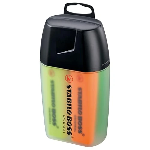 Oferta limitowana: Zakreślacz - STABILO BOSS ORIGINAL Big BOSS pudełko 4 kolory: żółty, niebieski, zielony, pomarańczowy z 20.41 zł na 20.41 zł (oszczędź 0.00%)