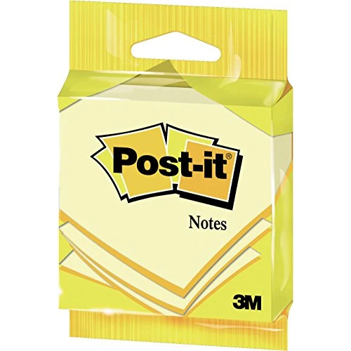 Postit 3M23453 76mm x 76mm Note - Yellow(12 pieces)