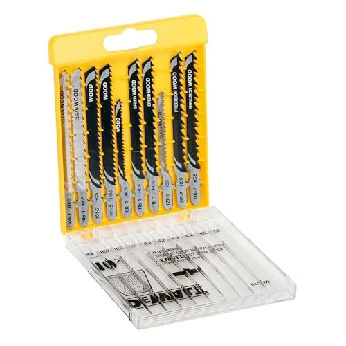Offerta a tempo: DEWALT DT2290-QZ - Set 10 pezzi per il taglio del legno - 0.00% da 14.84 € a 14.84 €