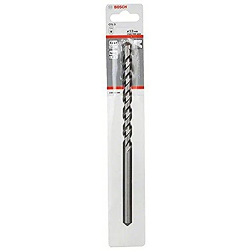 Offerta a tempo: Bosch Home and Garden BOSCH 2608597684 - Punta per Calcestruzzo CYL-3 Pietra, Calcestruzzo: 12 x 150 x 200, Nero, Diametro 12 x 150 x 200 mm - 48% da 14.15 € a 7.32 €