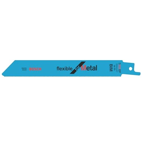 Offre limitée : Bosch 2x Lame de scie sabre pour métal mince S922EF de 13.51 € à 10.20 € (25% de remise)