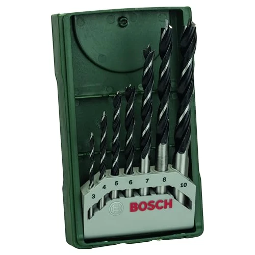 Offre limitée : Bosch Accessories Bosch 7 pces. Kit de forets à bois hélicoïdaux Mini-X-Line (pour bois tendre et dur, Ø 3-10 mm, accessoires perceuse-visseuse et support de perçage) de 11.10 € à 8.99 € (19% de remise)