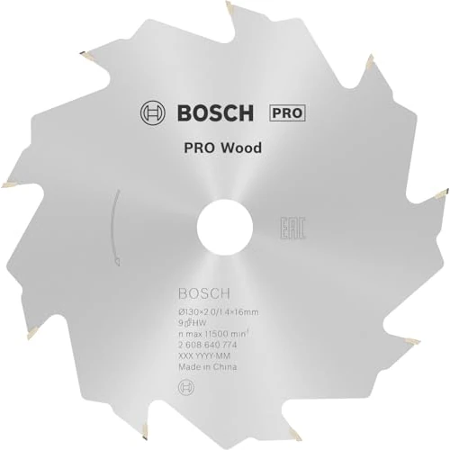 Offerta a tempo: Bosch 1x Lama per sega circolare PRO Wood a filo per seghe portatili (per Legno tenero, Legno duro, Ø mm, Professional Accessorio Sega circolare portatile) - 18% da 24.98 € a 20.38 €