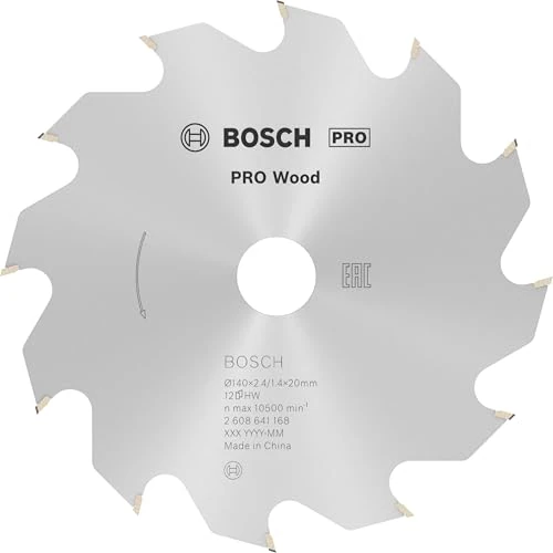 Bosch 2608641168 140 X 2.4 X 20/12 Opti Wood Circular Saw Blade Hand