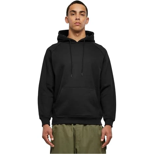 Offerta a tempo: Urban Classics TB014-Blank Hoody 2-Pack, Felpa con Cappuccio Uomo, Nero, M - 30% da 39.90 € a 27.99 €