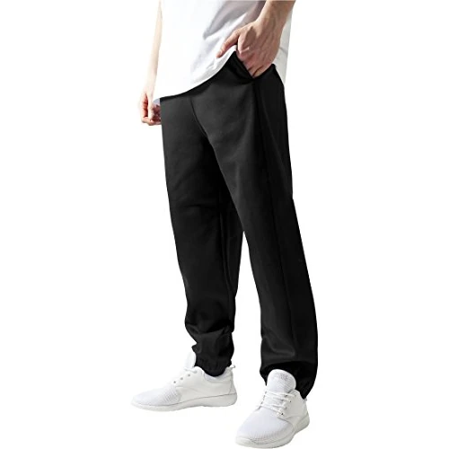 Limited-time offer: Urban Classics Men's Sweatpants Drawstring Joggers Sport Trousers with Elastic Waist Tracksuit Trousers Elasticated Zipped An, Black, M UK from 29.90 GBP to 29.90 GBP (save 0%)