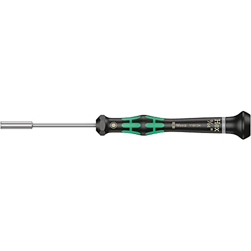 Oferta limitada: Wera 05118134001 Destornillador Aprieta-Tuercas para Usos Electrónicos, 9/64", 60 mm de 13.14 € a 11.57 € (ahorro 12%)