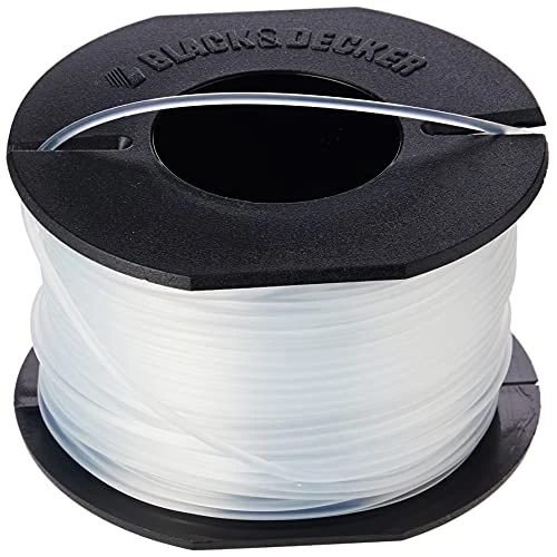 BLACK+DECKER Filo Nylon Rocchetti, 1 pezzo X 37,5 metri, filo 1,5 mm, Accessori Tagliabordi , A6046-XJ