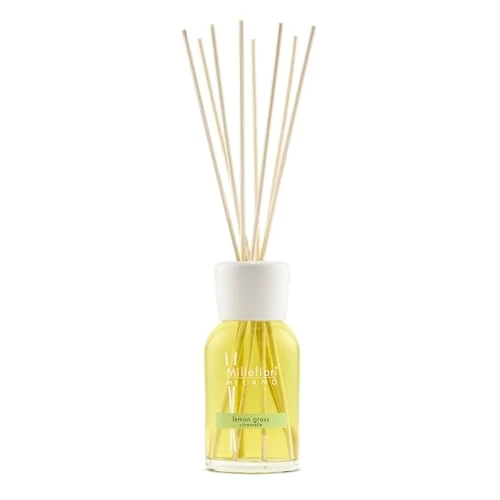 Offerta a tempo: Millefiori Milano – Diffusore a Bastoncini 250 ml, Lemon Grass – Profumatore Ambiente Raffinato con Note Fresche e Agrumate - 37% da 31.90 € a 19.99 €