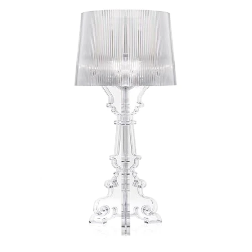 Kartell Bourgie Lampa Stołowa, Srebrny, 78 cm