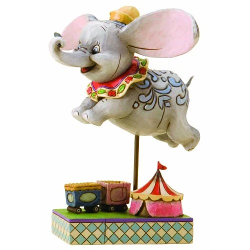 Offerta a tempo: Disney Tradition 4010028 Dumbo Resina, Design di Jim Shore, 11.5 cm - 22% da 30.00 € a 23.51 €