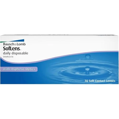 SofLens Daily Disposable Lenti a Contatto Giornaliere Correttive, 30 Lenti, BC 8.6 mm, DIA 14.2 mm, -2.0 Diopt