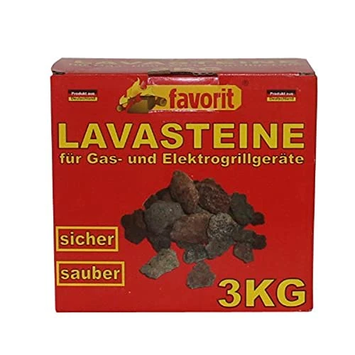 Offerta a tempo: Favorit Roccia lavica Naturale 3050 per Il Gas e Griglie elettriche 3kg - 0.00% da 14.98 € a 14.98 €